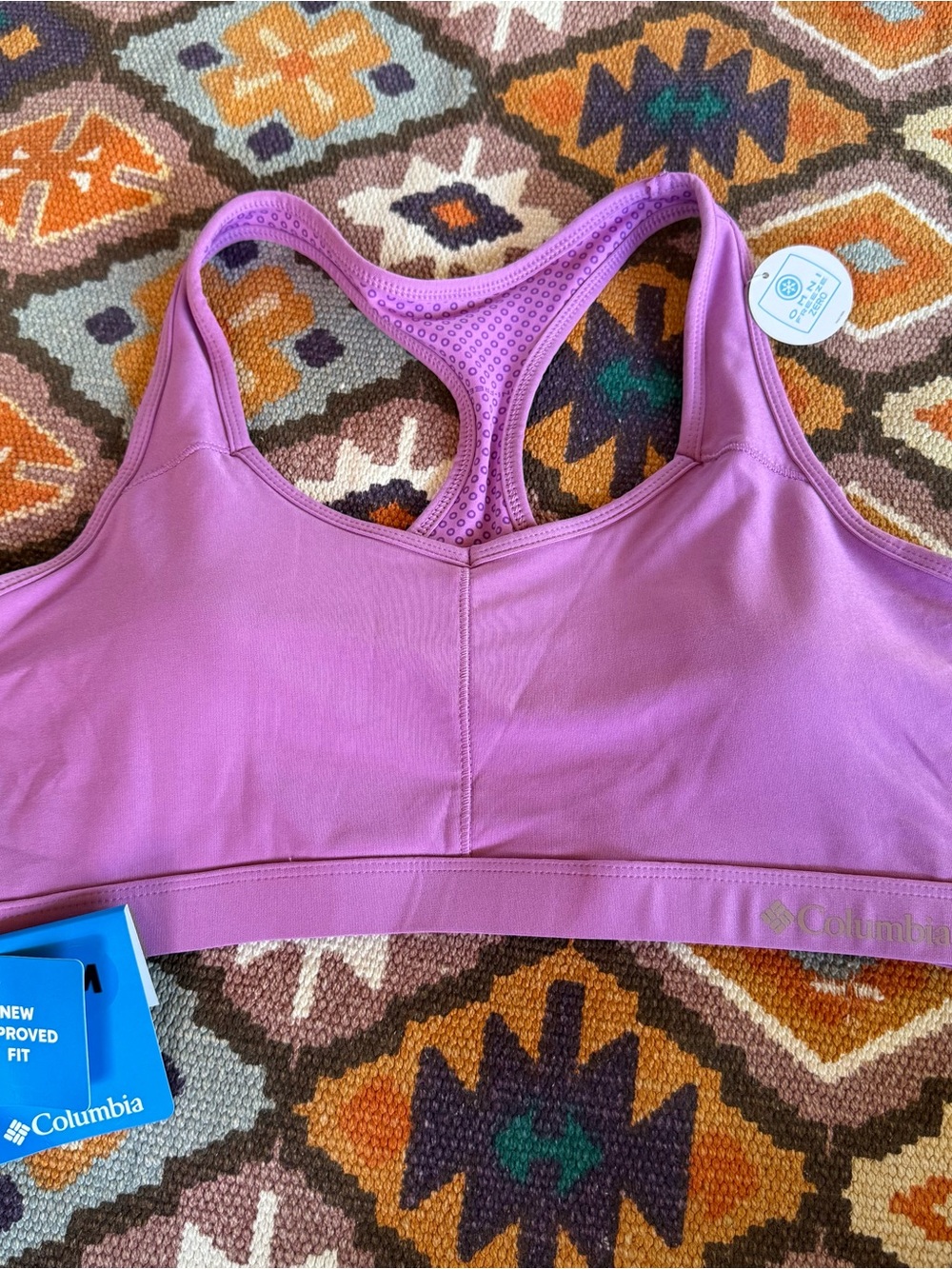 NWT Columbia Sports Bra Adjustable Athletic Padded Women’s Size Medium